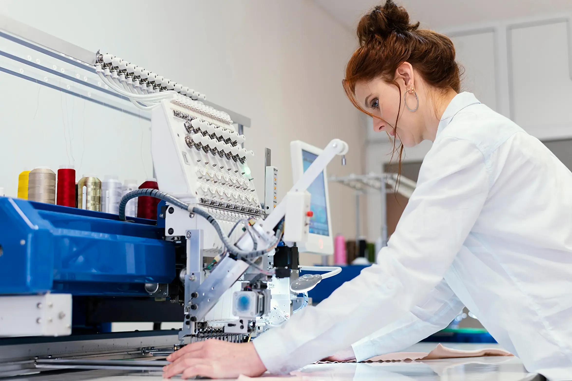 Development of textile, leather and rubber products
